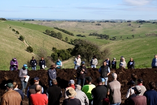 Finding out more about on-farm composting.