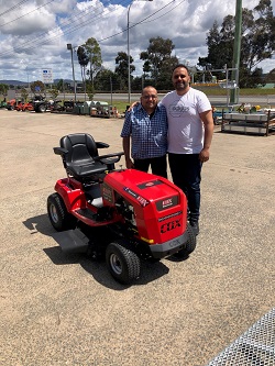 Cox ride-on mower competition